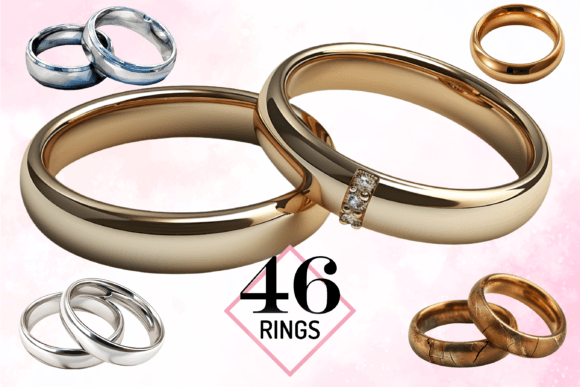 46 Wedding Ring PNGs: A Digital Toolkit for Modern Creatives