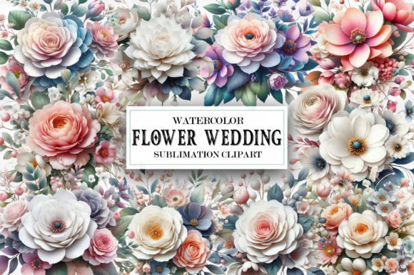Watercolor Flower Wedding Clipart: A Designer's Guide to Floral Elegance